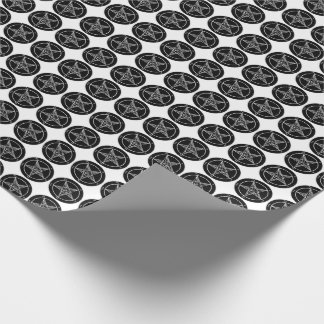 Satanic slående in papper presentpapper