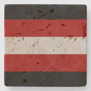 Satanisk Flagga (Satanism) Stenunderlägg