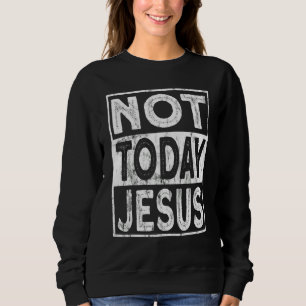 Satanisk kristen ateist Inte idag Jesus T Shirt