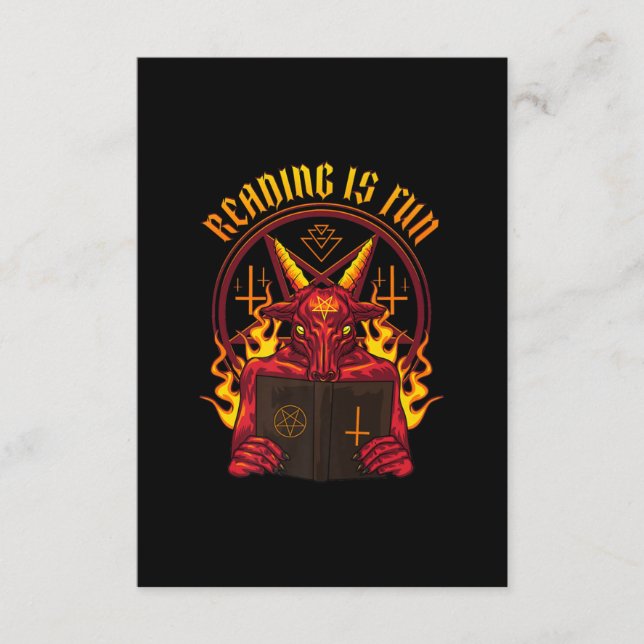 Satanisk Pagan Get Premium Tilläggskort (Framsida)