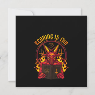 Satanisk Pagan Getter Premium Inbjudningar