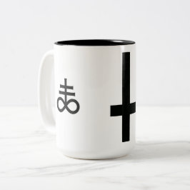Satanisk Två-Tonad Mugg