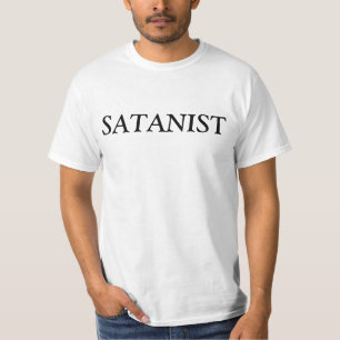 Satanist (med Baphomet) T Shirt