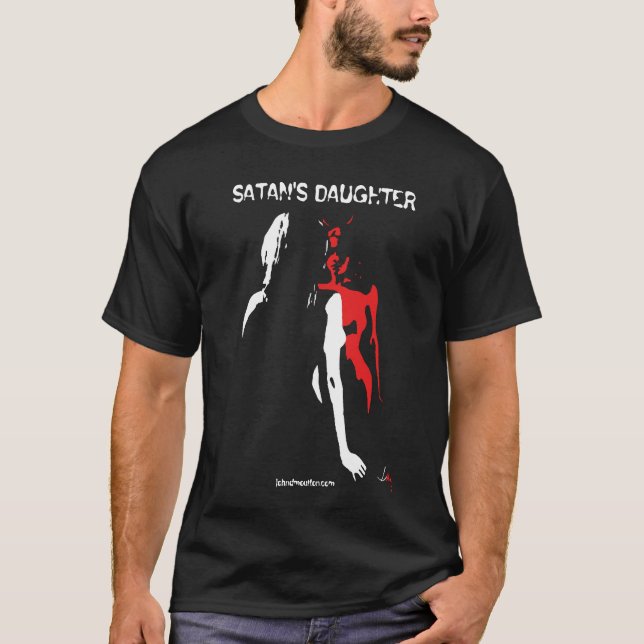 Satans dotter t-shirt (Framsida)