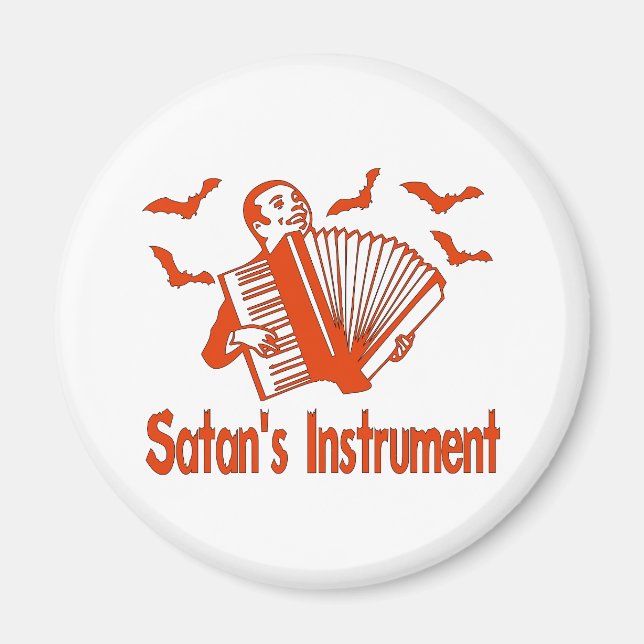 Satans instrument magnet (Framsidan)
