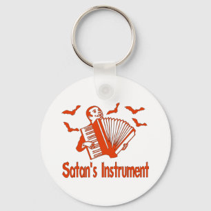 Satans instrumenterar nyckelring
