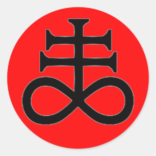 SATANS KOR RUNT KLISTERMÄRKE