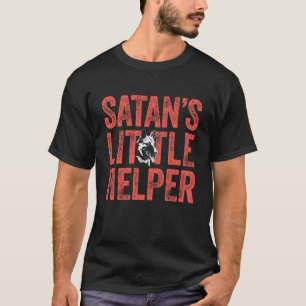 Satans lilla Helper Malinois Dutch Shepherd Gift T Shirt