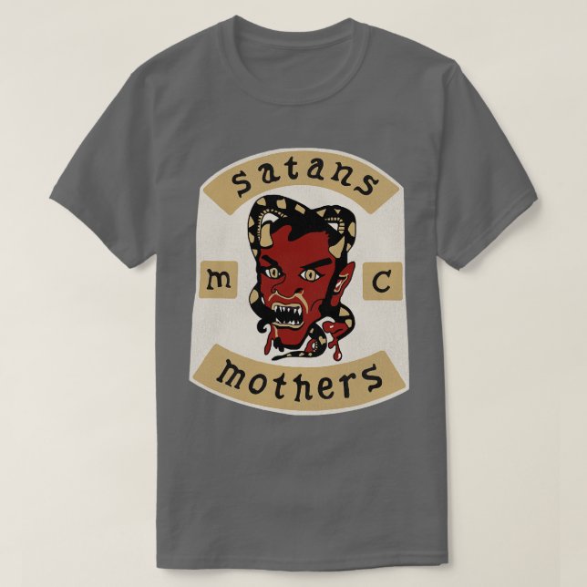 Satans Mor The Warriors Movie T Shirt (Design framsida)