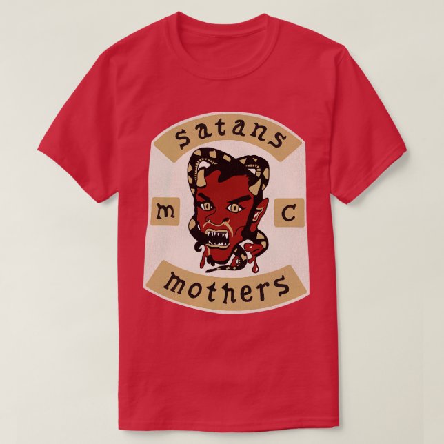 Satans Mor The Warriors Movie T Shirt (Design framsida)