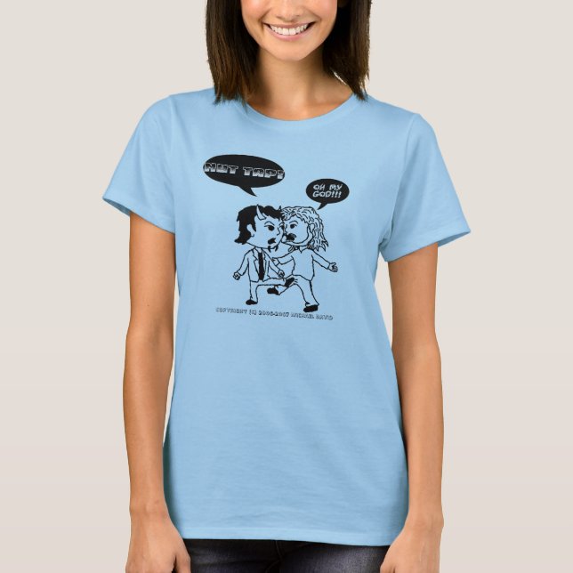 Satans skygga flickor Tee (Framsida)