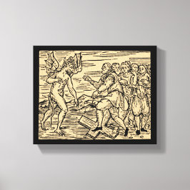 Satans vittnen avvisar kristendomen 8 x 10 canvastryck