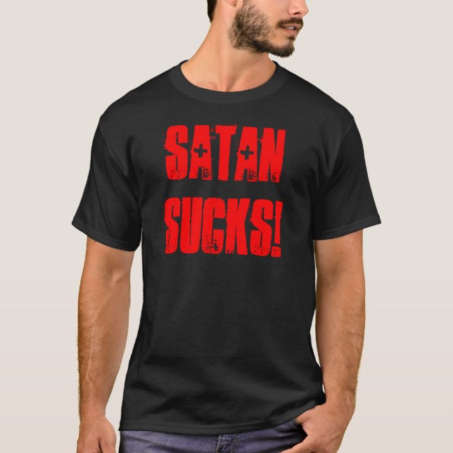 SatanSucks! T-shirt (Framsida)