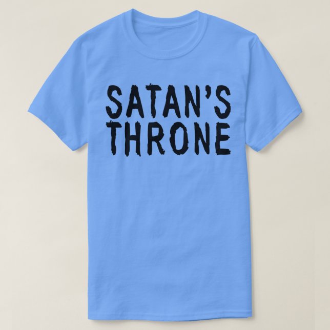 Satanx27s Throne 4 T Shirt (Design framsida)