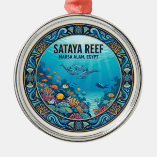 Sataya Reef Marsa Alam Egypten Julgransprydnad Metall