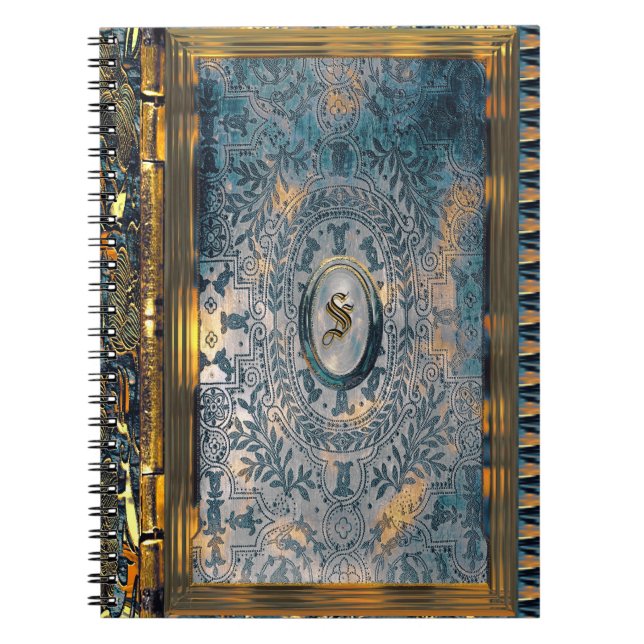 Satchridge Boffit Victorian Anteckningsbok Med Spiral (Framsidan)