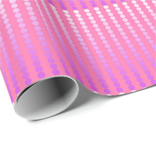 Satdukter - rosa och orkidéer presentpapper