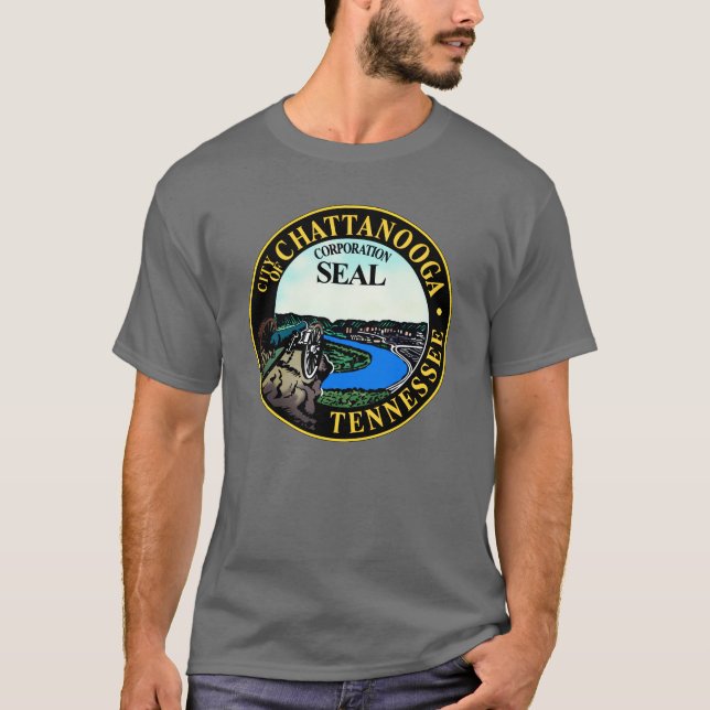 Säte av Chattanooga, Tennessee T Shirt (Framsida)