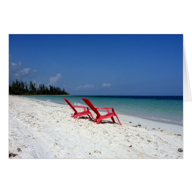 säte bahamas hälsningskort (Framsidan Horizontal)