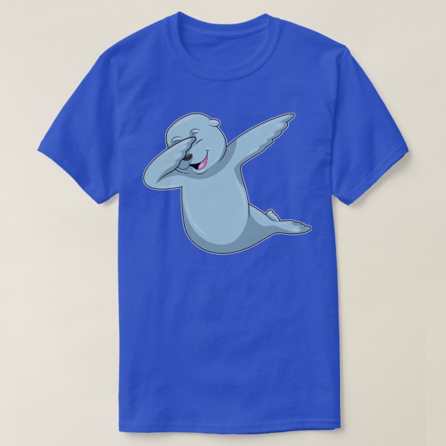 Säte i Hip hop Dance Dab T Shirt (Design framsida)