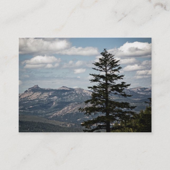 Säte med Visa Mini-utskrift Visitkort (Framsida)