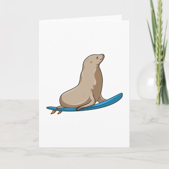 Säte som Surfer med ytskikt Kort (Framsida)