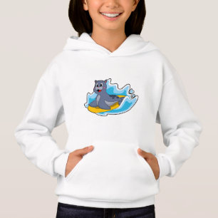 Säte som Surfer med ytskikt T Shirt