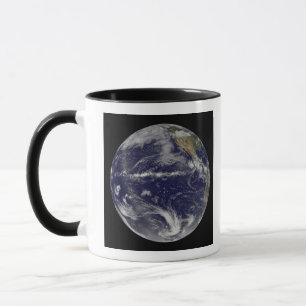 Satellit- avbilda av jord mugg