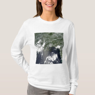 Satellit- beskåda av bukten av Mexico T Shirt