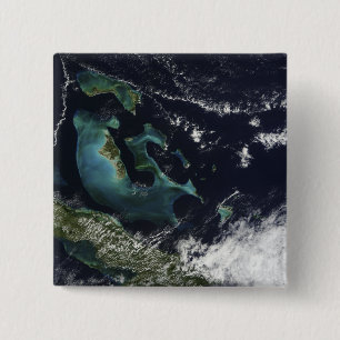 Satellit- beskåda av de Bahama öarna Knapp