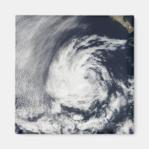 Satellit- beskåda av den tropiska fördjupningen magnet
