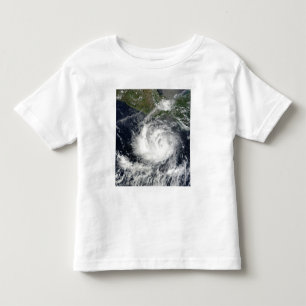 Satellit- beskåda av den tropiska stormen Darby Tee Shirt