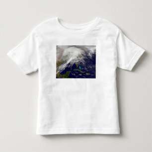 Satellit- beskåda av en massiv vinterstorm t shirt