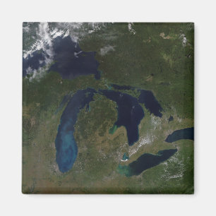 Satellit- beskåda av Greaten Lakes Magnet