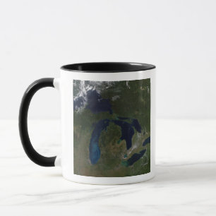 Satellit- beskåda av Greaten Lakes Mugg