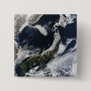 Satellit- beskåda av Japan Knapp
