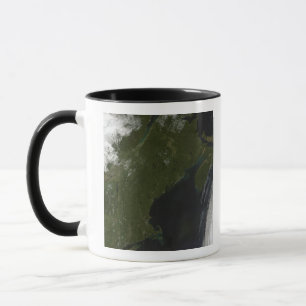 Satellit- beskåda av New England Mugg