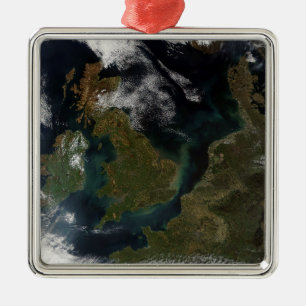 Satellit- beskåda av Northern Europe Julgransprydnad Metall