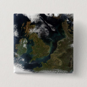 Satellit- beskåda av Northern Europe Knapp