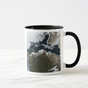 Satellit- beskåda av Northwest Kanada Mugg