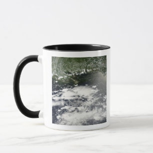 Satellit- beskåda av olja som läcker 2 mugg