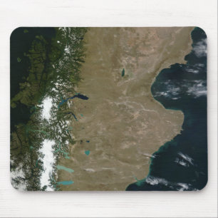 Satellit- beskåda av Patagoniaregionen Musmatta