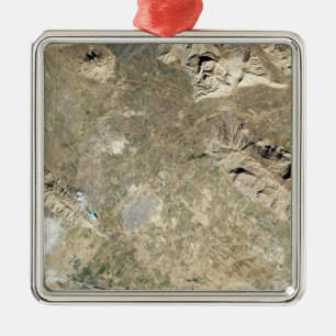 Satellit- beskåda av Persepolis Julgransprydnad Metall