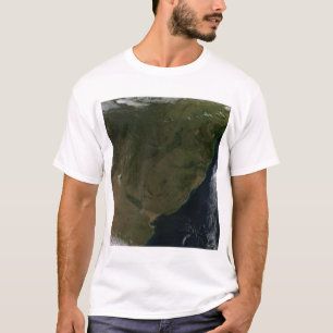 Satellit- beskåda av South America T Shirt