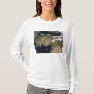 Satellit- beskåda av Turkiet T Shirt