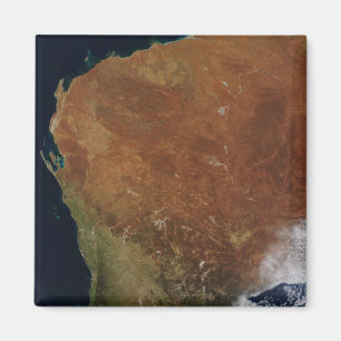 Satellit- beskåda av westerna Australien Magnet