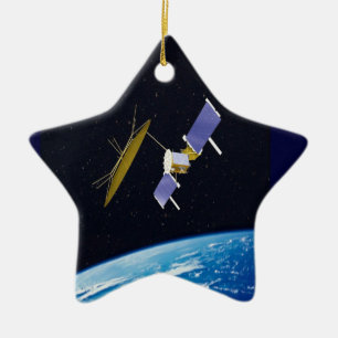 Satellit- Julgransprydnad Keramik