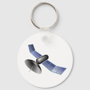 Satellit- Keychain Nyckelring