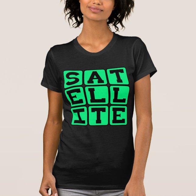 Satellit, kretsande objekt tröja (Framsida)