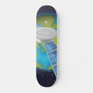 Satellit Mini Skateboard Bräda 18,7 Cm